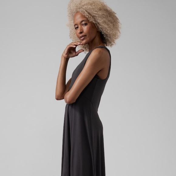 Athleta Santorini Dress, Size Small, Black - Picture 3 of 6